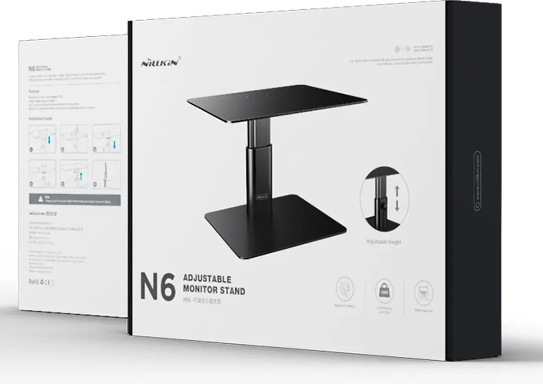 Nillkin TT-3024 Monitorstandaard 28" - Aluminium Zilver