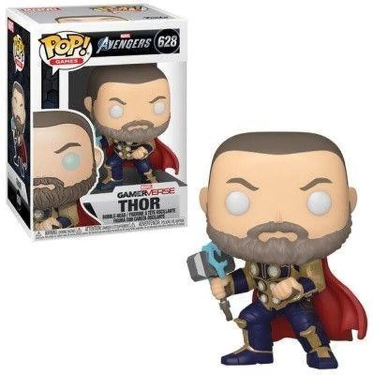 Funko POP! Marvel Avengers Game Thor Stark Tech Suit 47758 - Multicolor
