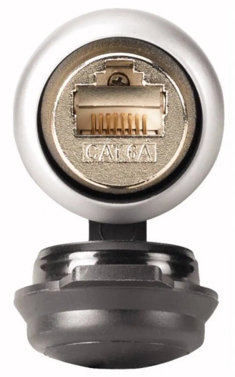 Eaton M22-RJ45-CAT6A RMQ Titan Inbouwbus