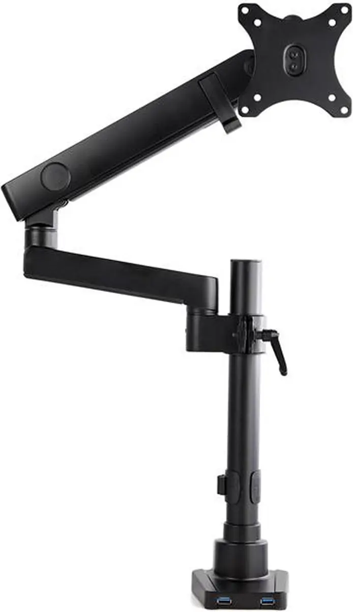 Startech ARMPIVOT2USB3 Monitorarm 34" - Zwart
