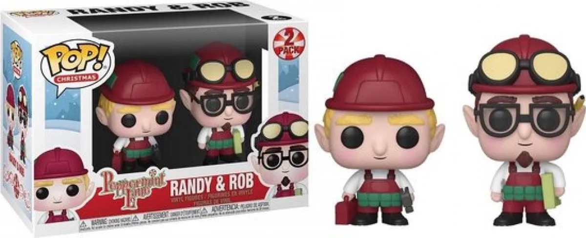 Funko Pop Peppermint Lane Randy & Rob 2-Pack - Multicolor