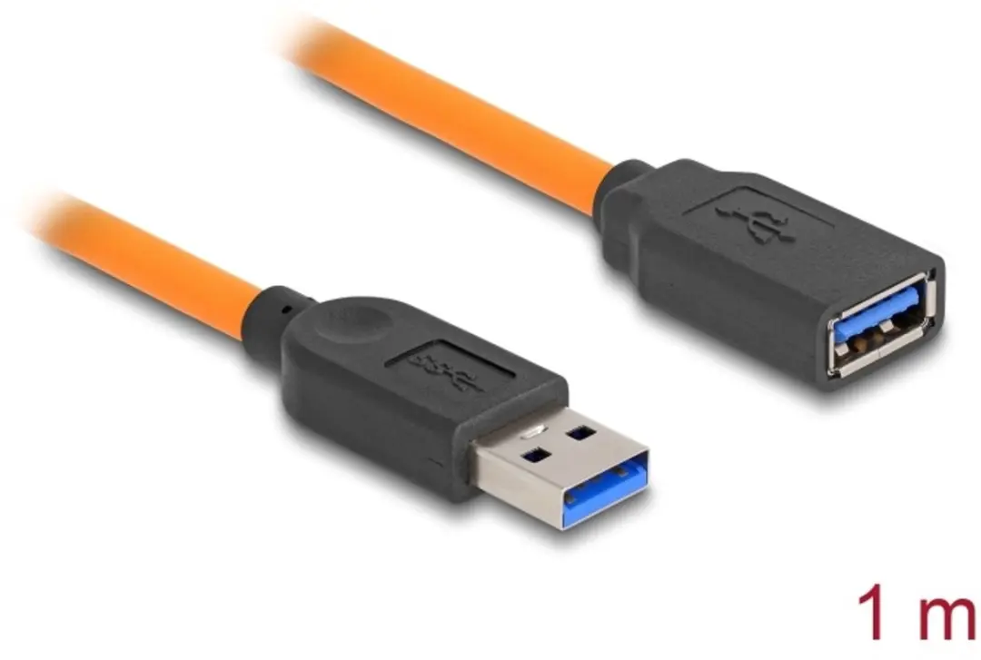 Delock USB 5Gbps Type-A M/F Kabel 1m