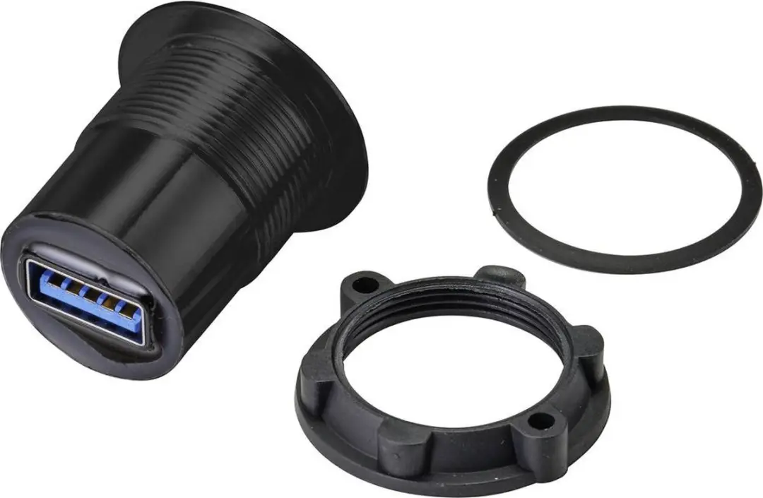 Tru Components TC-9534340 USB-inbouwbus 3.1 - Zwart