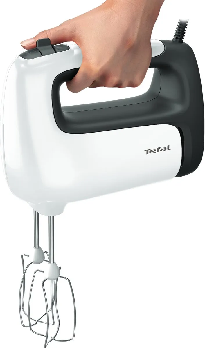 Tefal Prep'Mix+ HT4611 Handmixer - 500W - 5 Snelheden - Wit