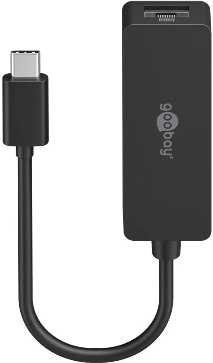 Goobay USB-C naar RJ45 LAN Adapter CAT6