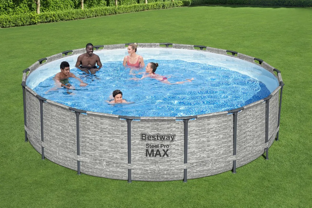 Bestway Steel Pro MAX 5618Y Opzetzwembad - 549x122cm - 23.062l - Rond