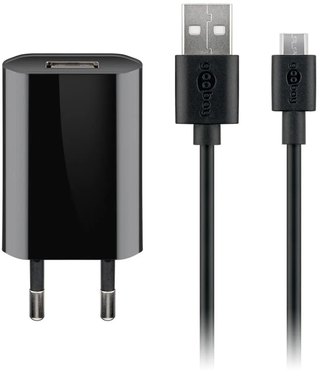 Goobay Platte USB Lader Micro USB 5W