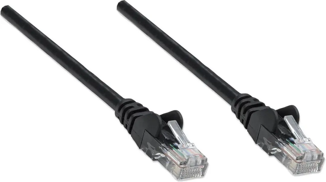 Intellinet 737012 Cat6A SFTP Netwerkkabel 0,25m - Zwart