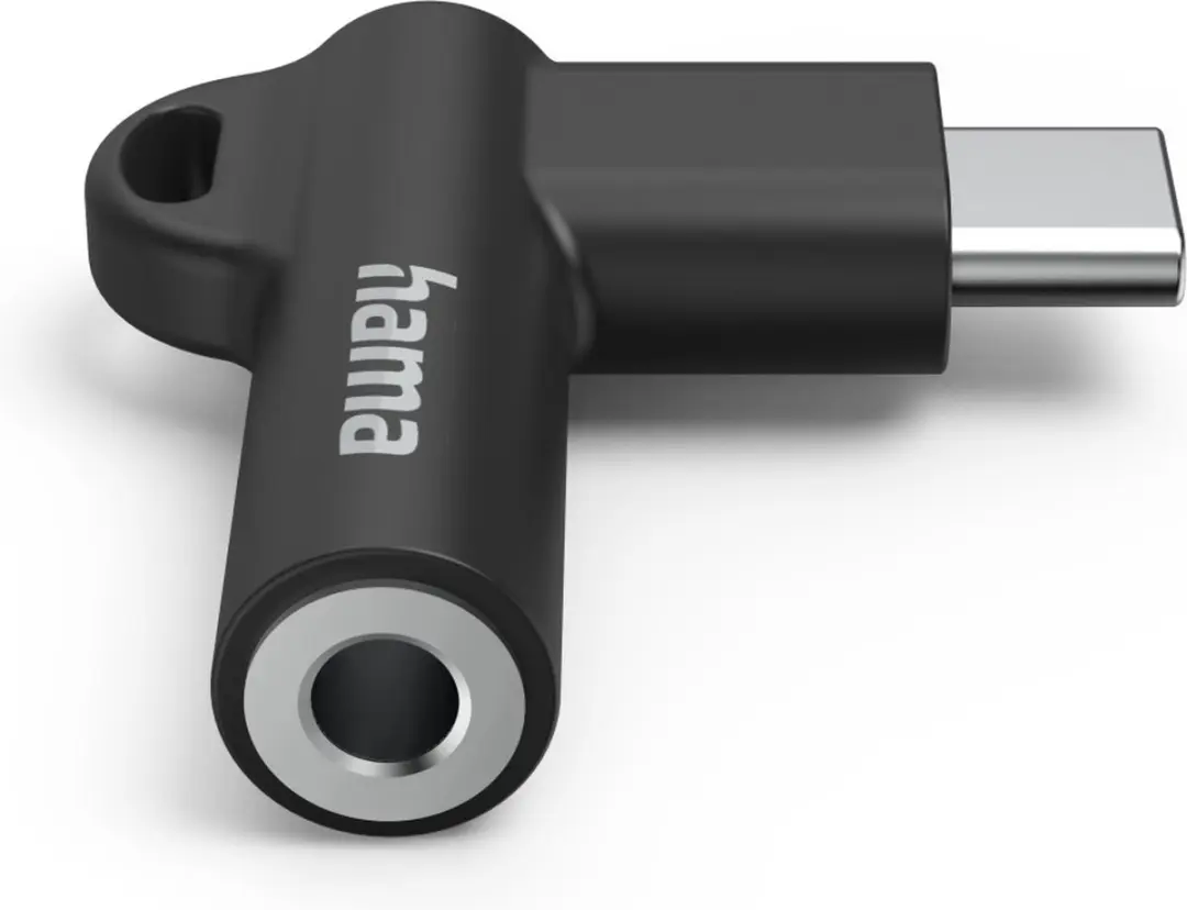 Hama USB-C naar 3.5mm Jack Adapter 90°