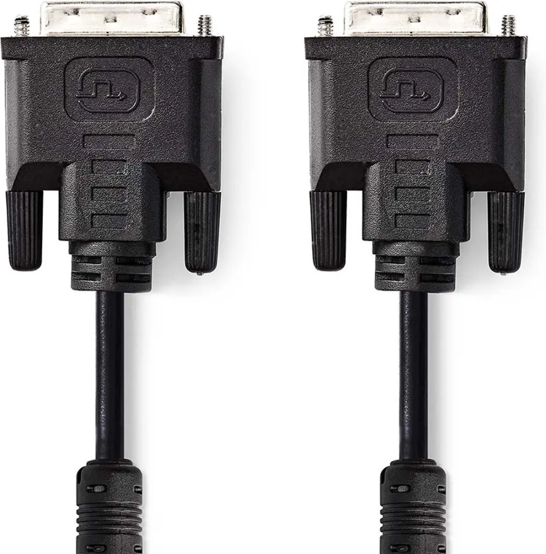 Nedis DVI-I Kabel CCGP32050BK20 - 2.00m - Zwart