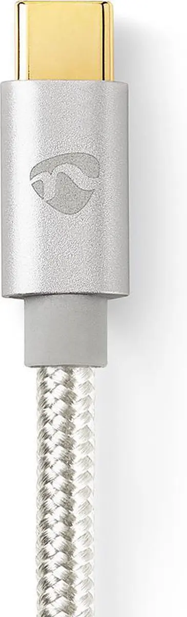 Nedis CCTB65940AL10 USB-C Adapter - USB 2.0 - 1m - Verguld