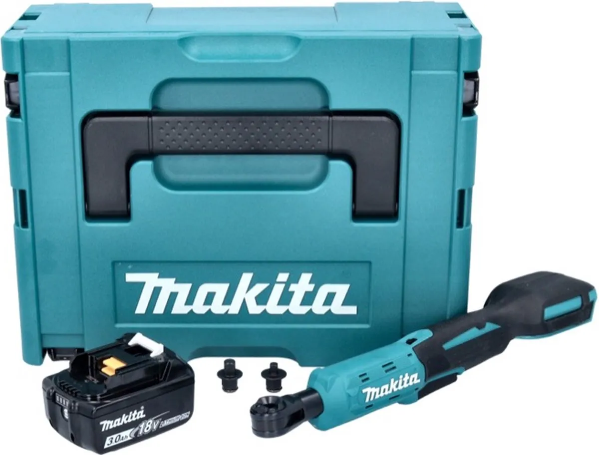 Makita DWR 180 F1J Accu-ratelsleutel 18V 47,5Nm - 4 Stuks - afbeelding 4 van 5