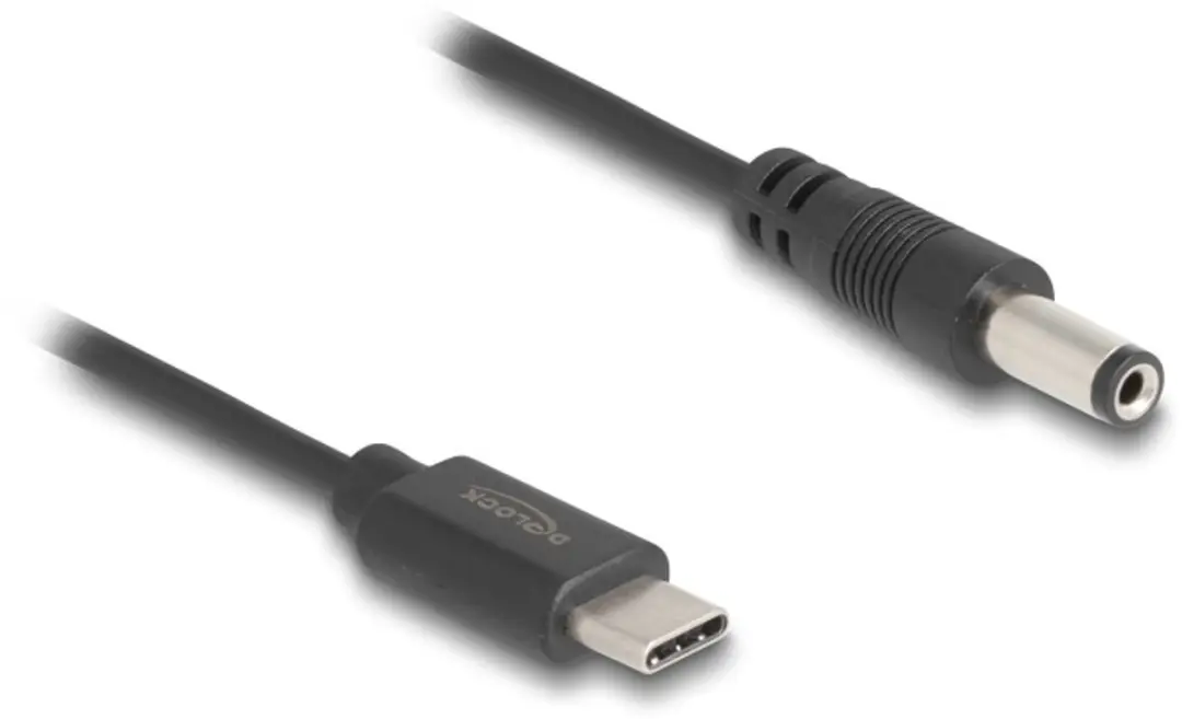 Delock USB-C DC Kabel 5,5x2,1mm 7,5W