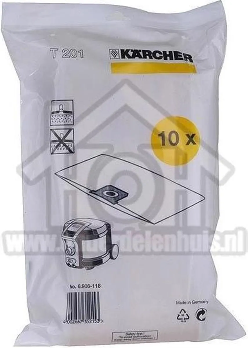 Kärcher Stofzuigerzakken 69061180 - 10 Stuks