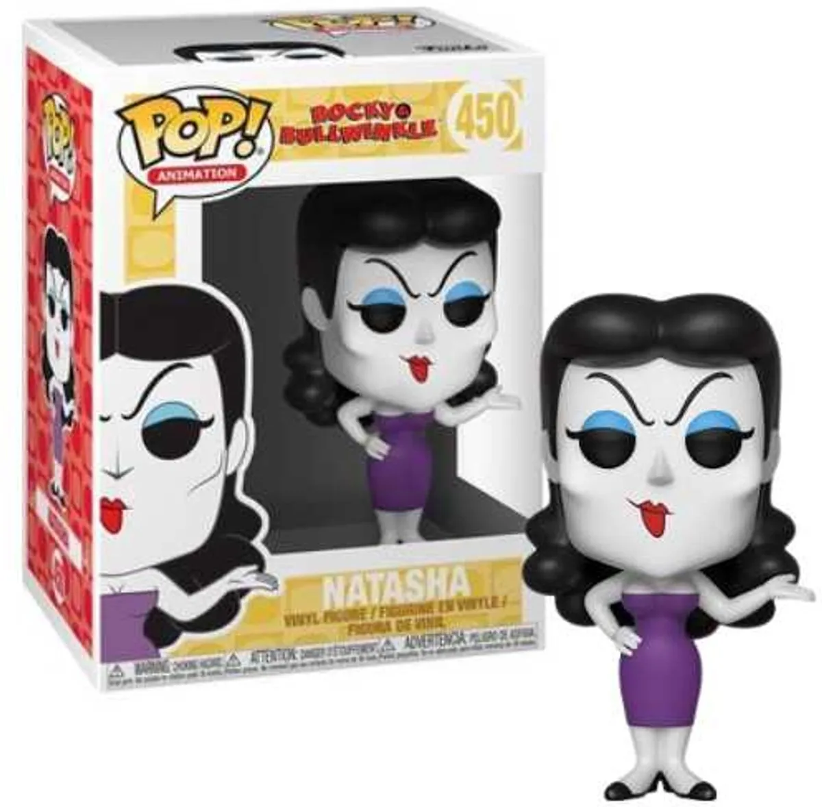 Funko Animation #450 Natasha Pop! - Rocky & Bullwinkle