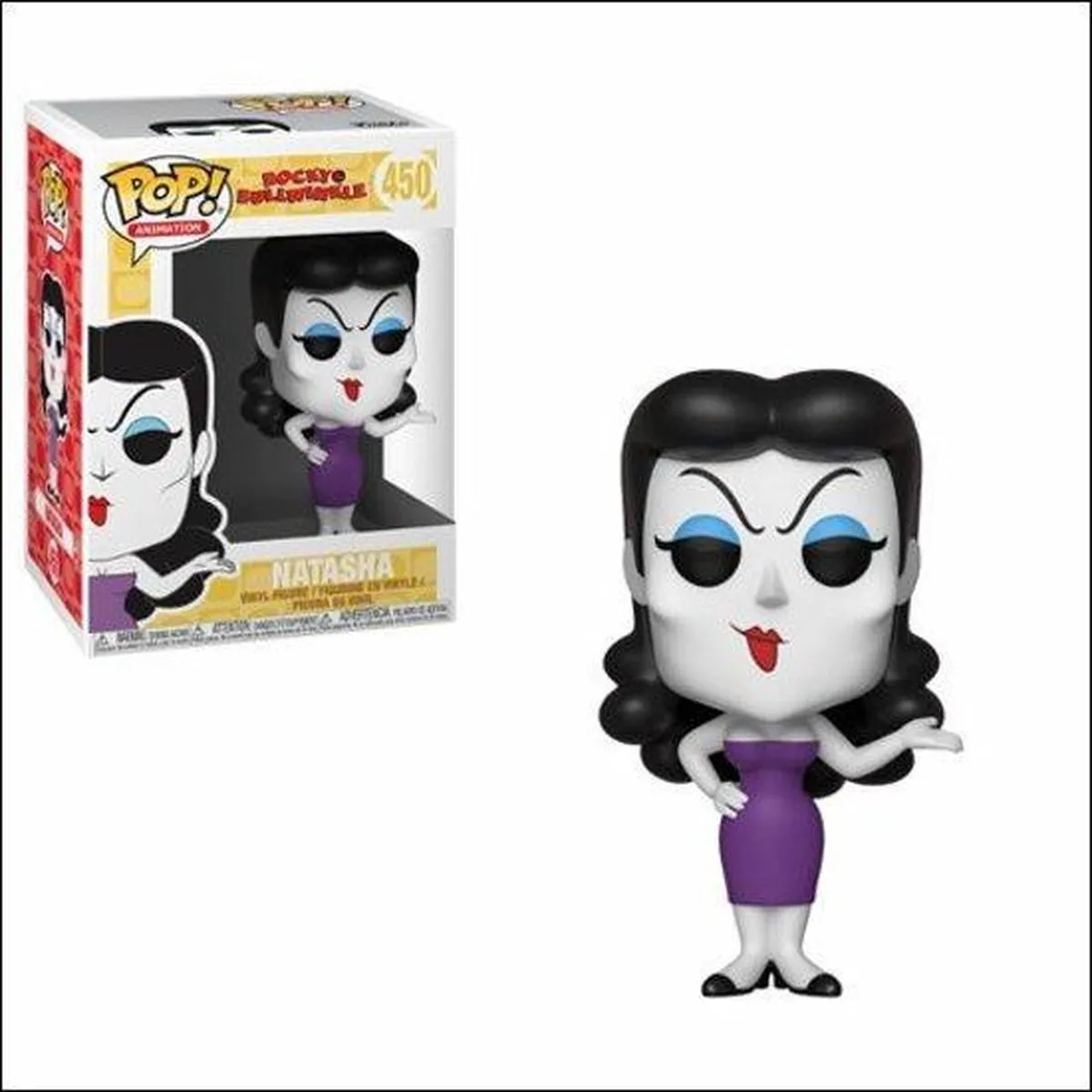 Funko Animation #450 Natasha Pop! - Rocky & Bullwinkle