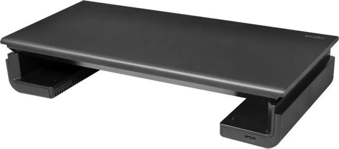 Logilink BP0141 Monitorstandaard - 3x USB - Zwart
