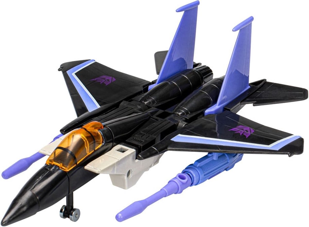 Hasbro Transformers - The Transformers: The Movie Retro Skywarp 14 cm Actiefiguur - Multicolours