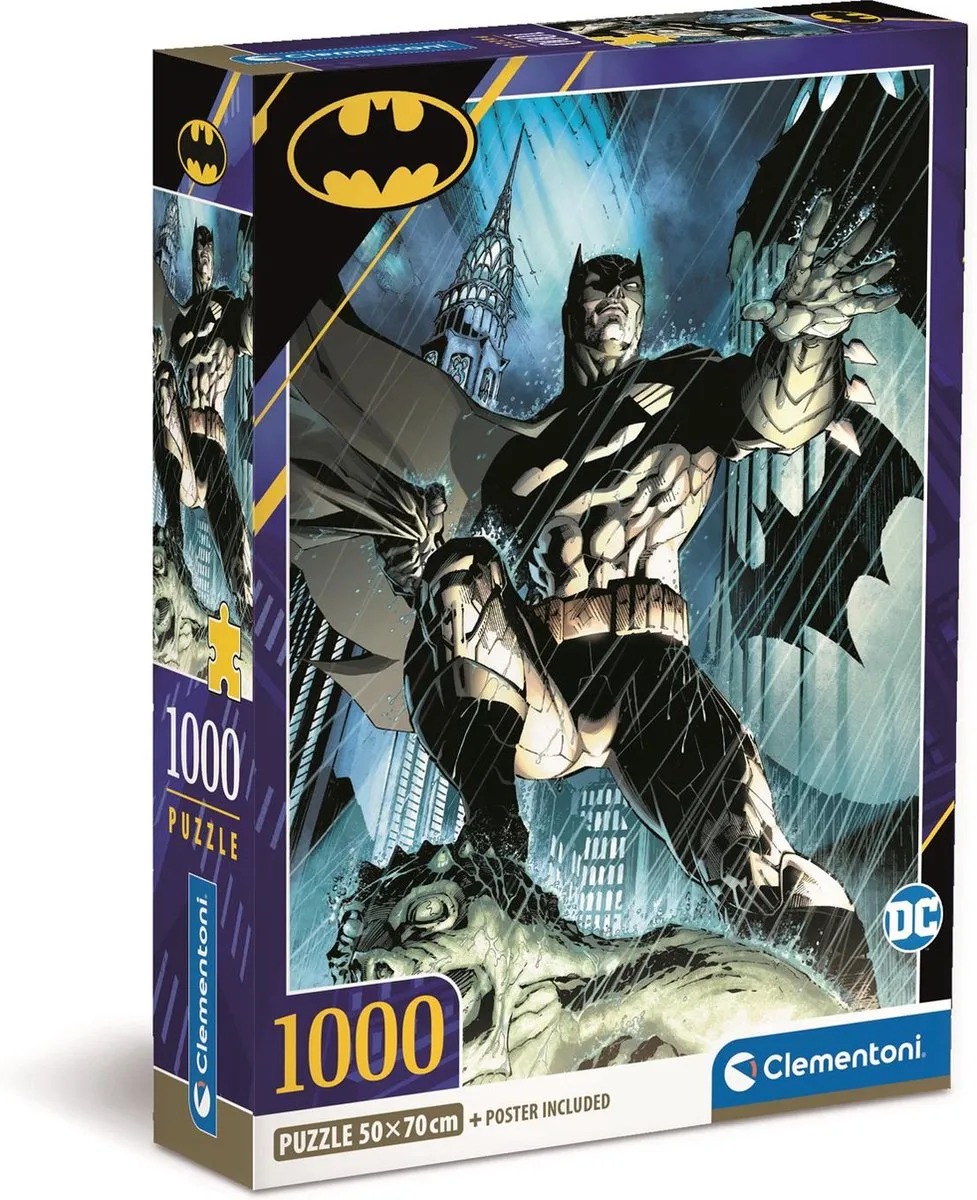Clementoni Batman 2020 Puzzel 1000 Stuks