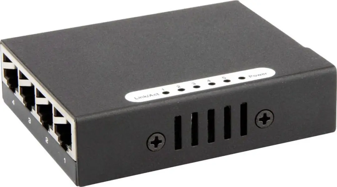 Renkforce RF-4451433 Netwerk Switch 5 Poorten 100 MBit/s