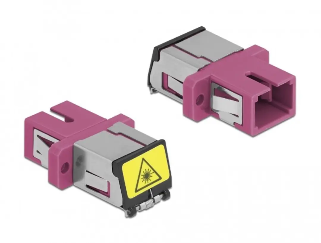 Delock SC Simplex Violet Optische Koppler - Violet