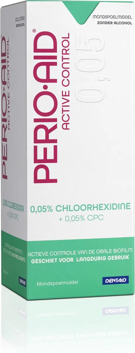 PerioAid Mondspoelmiddel Active Control 0,05% 500 ml