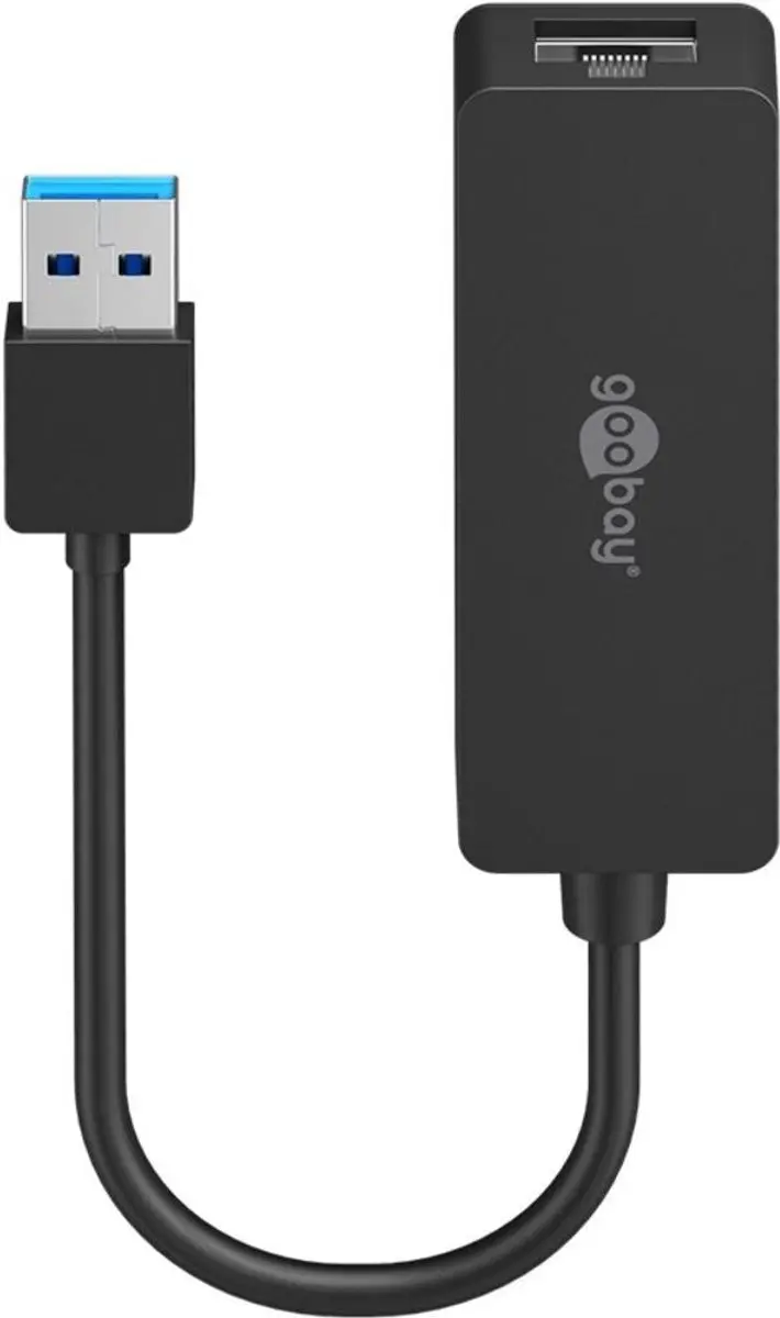Goobay USB-A naar RJ45 LAN Adapter CAT6