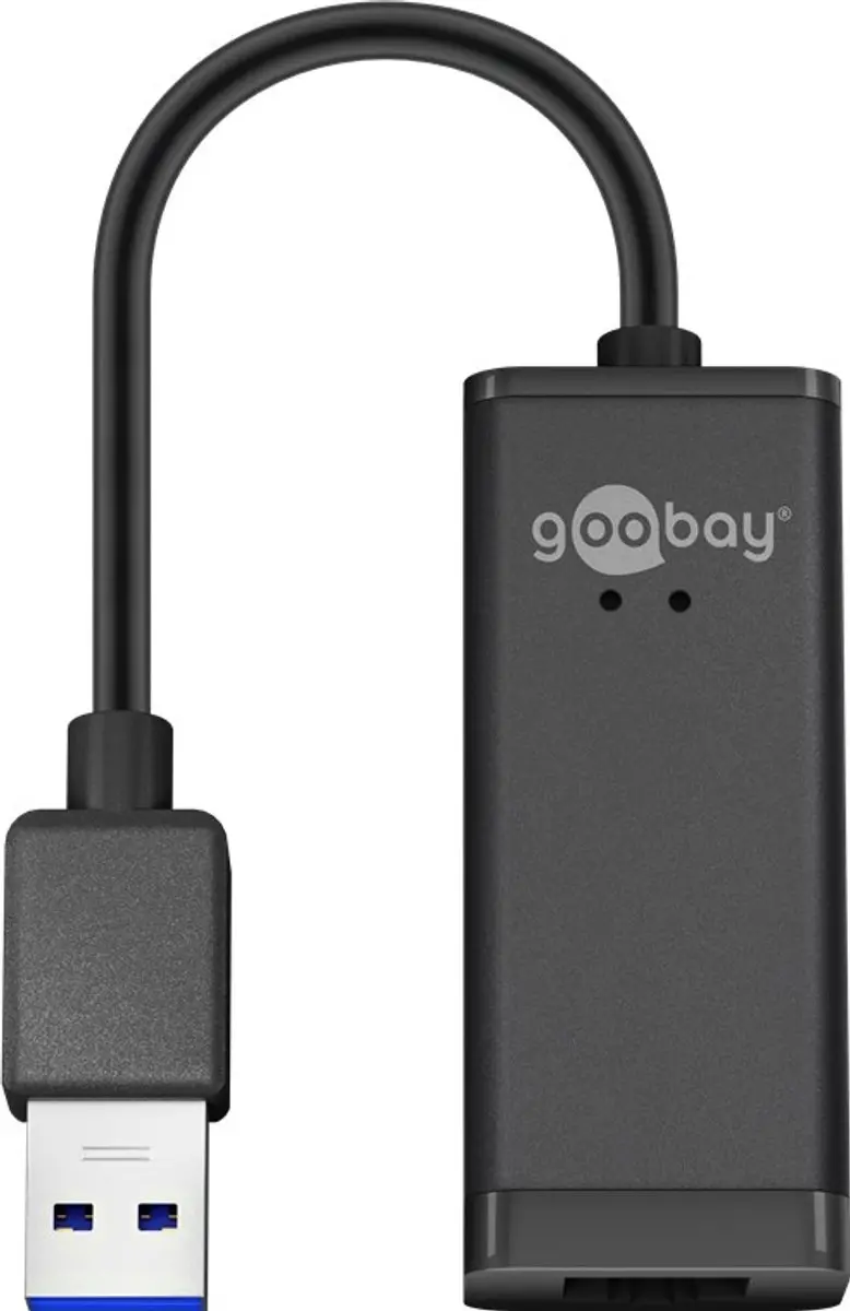 Goobay USB-A naar RJ45 LAN Adapter CAT6 - 10 Stuks