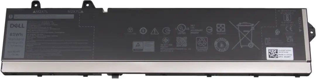 Dell X26RT Batterij - 83Wh