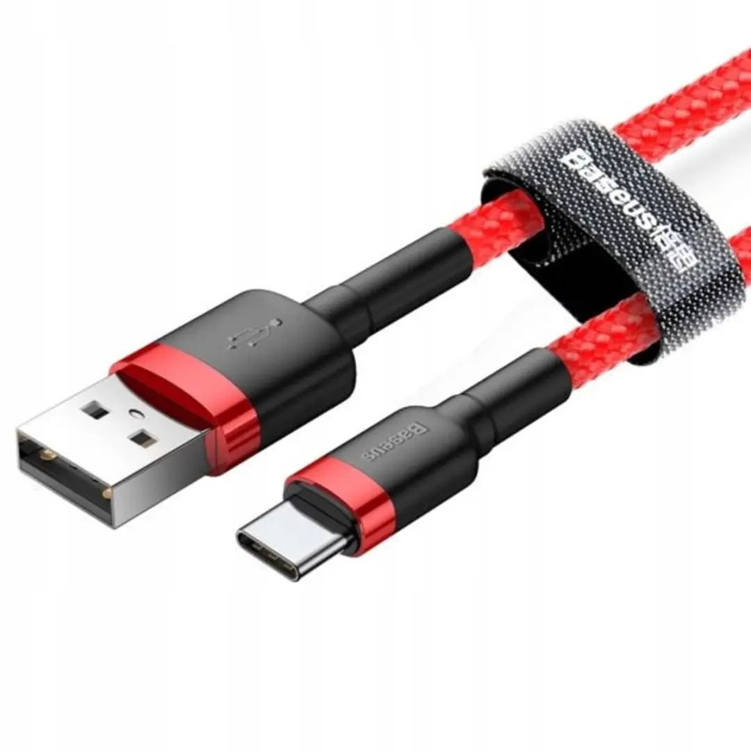 Baseus Cafule USB-C Kabel 2m - Rood