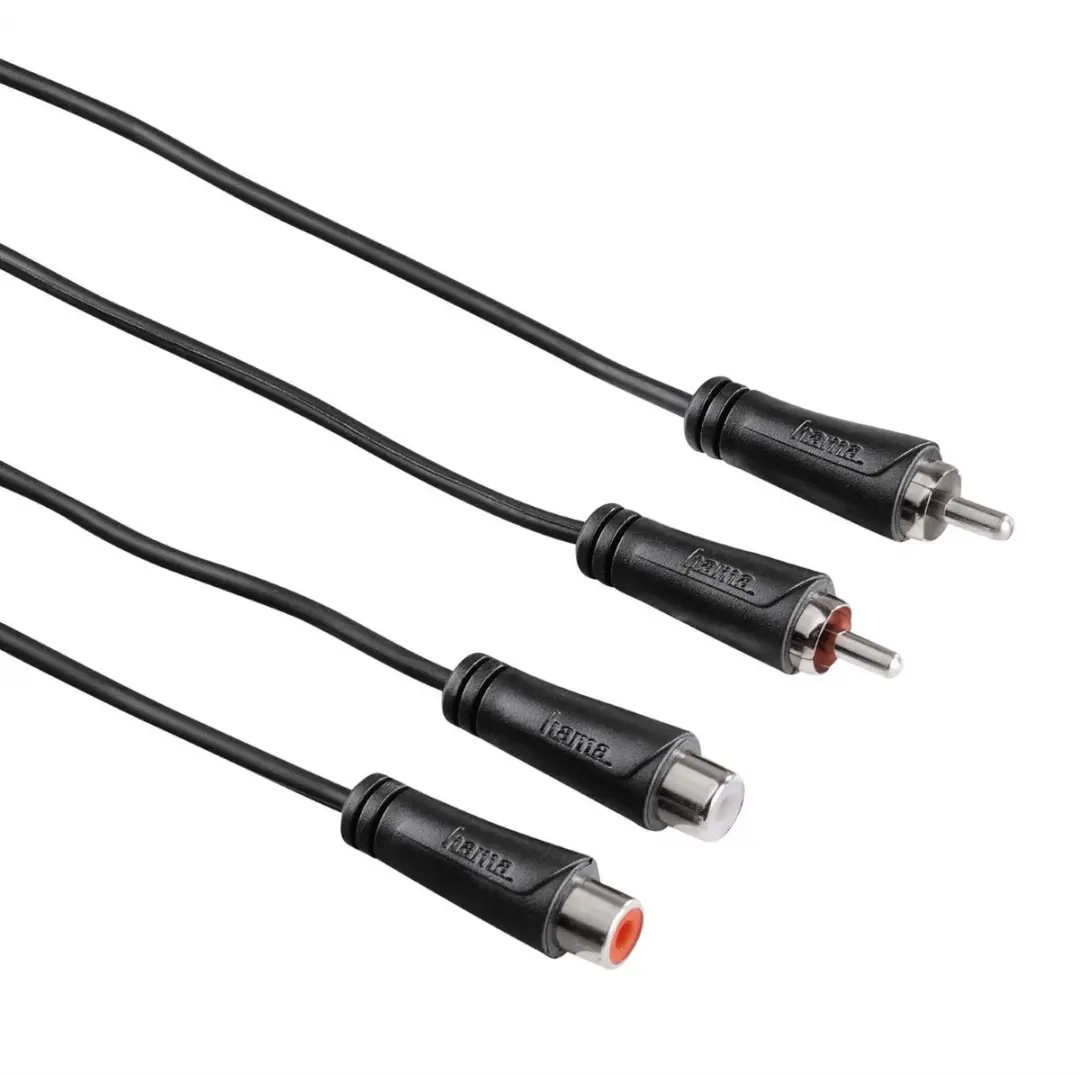 Hama audio verlengkabel 2cinch