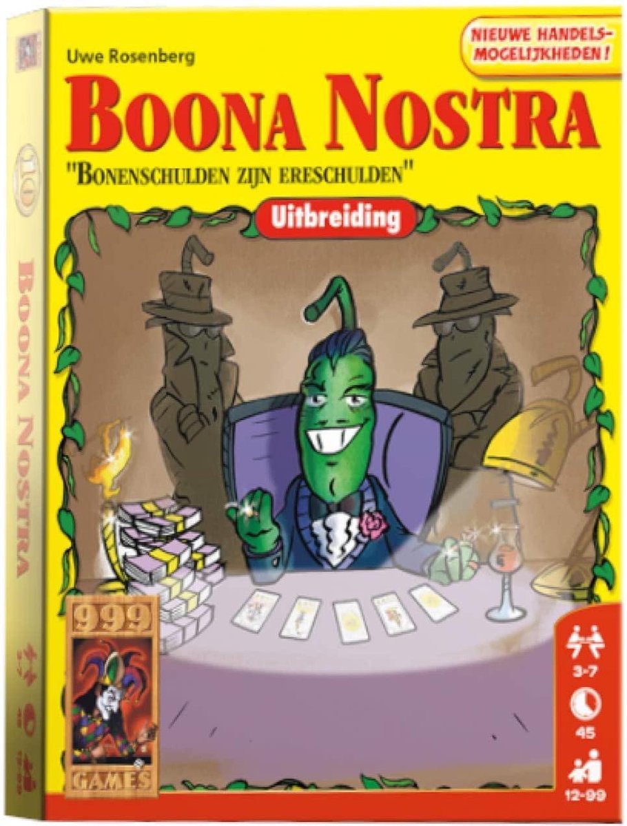 999 Games - Boonanza: Boona Nostra - Uitbreiding - Kaartspel
