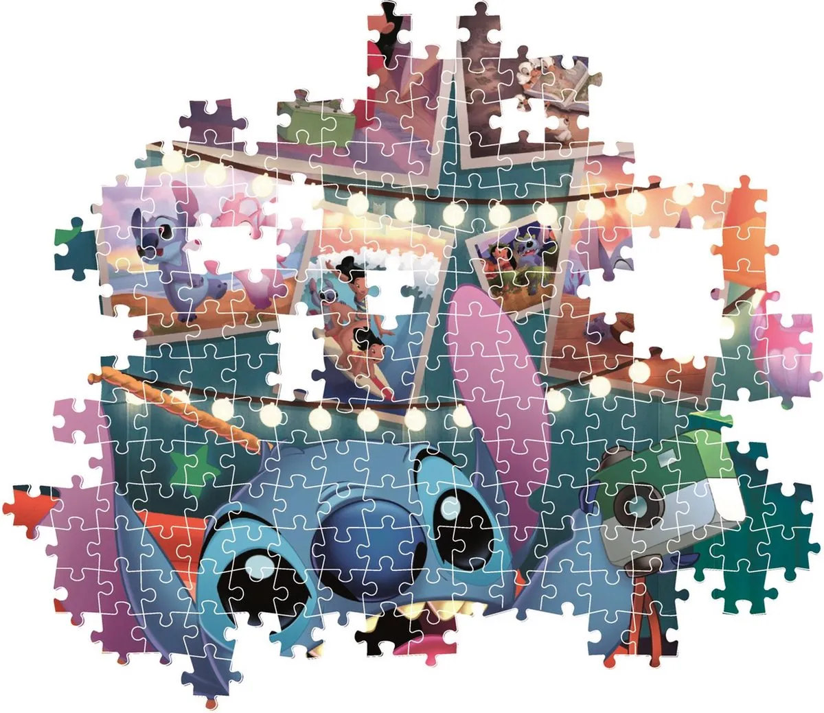 Clementoni Disney Stitch Puzzel 1000 Stuks - Multicolor
