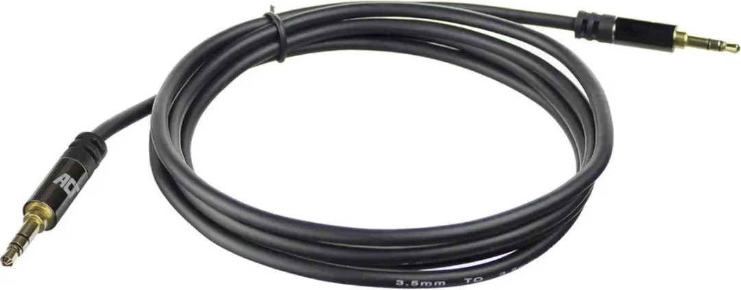 ACT AC3610 Audiokabel 3,5mm Jack - 1,5m - Zwart