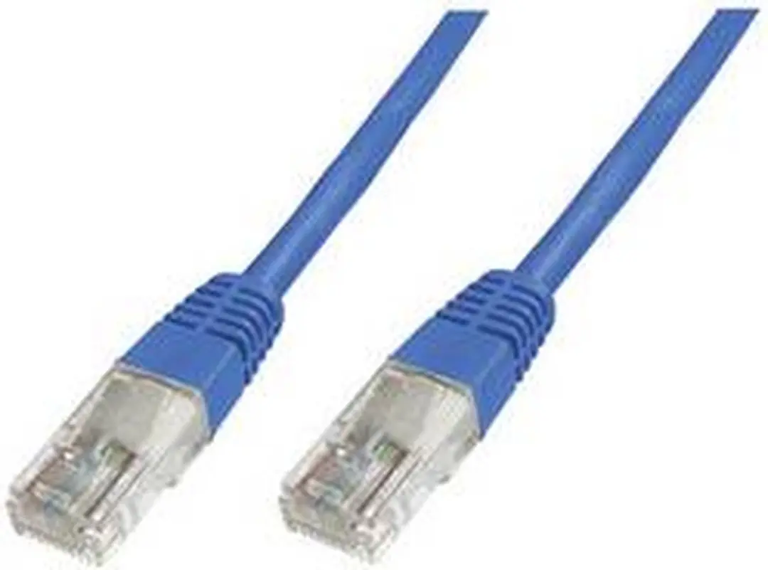 Digitus DK-1511-010/B RJ45 Netwerkkabel CAT5e 1m - Blauw