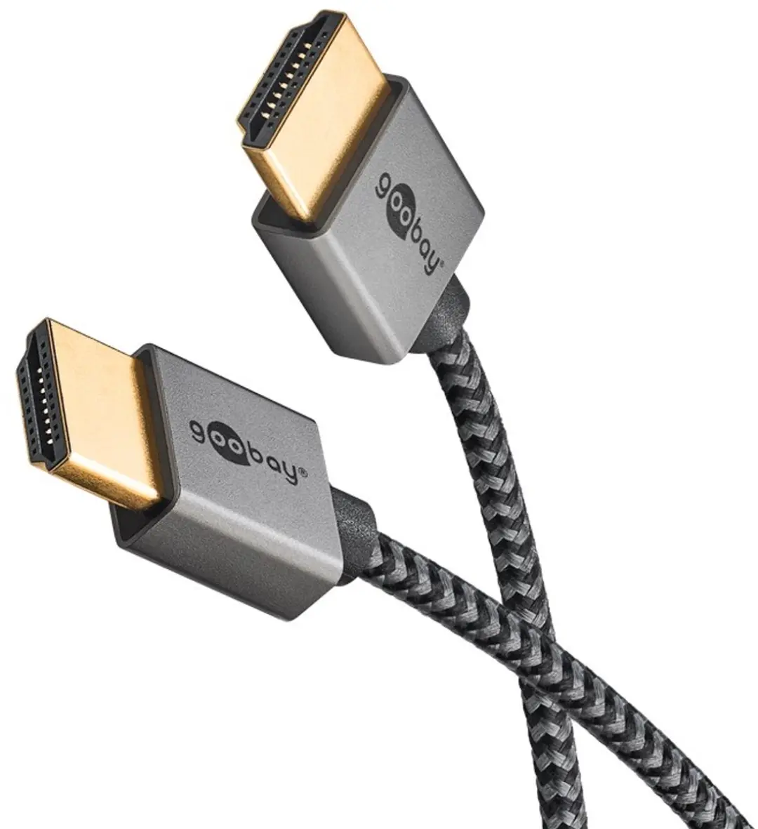 Goobay Plus HDMI Kabel 2.1 8K 60Hz 1m - Zwart - afbeelding 6 van 6