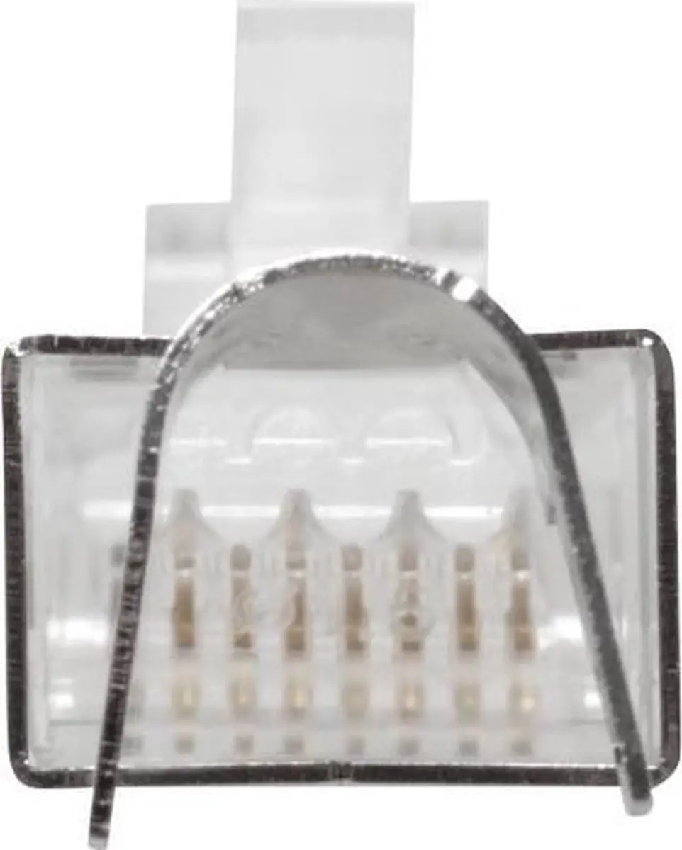 ACT FA2000 RJ45 CAT6A-netwerkconnectoren - 25 stuks - Transparant - afbeelding 6 van 6