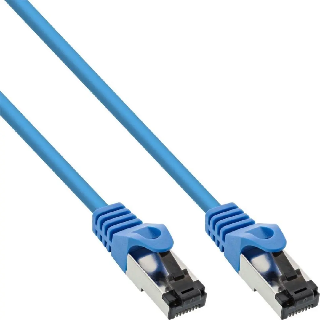 InLine S/FTP CAT8.1 Netwerkkabel 40Gb - 0,5m - Blauw