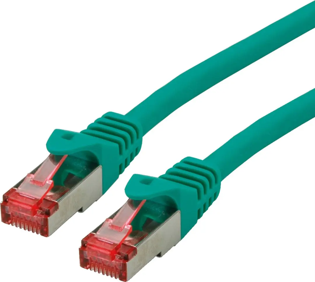 Roline Patchkabel Cat.6 S/FTP PiMF LSOH Groen 0,3m - afbeelding 2 van 6