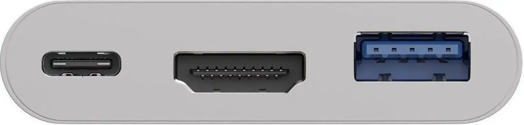 Goobay USB-C naar HDMI 4K 30Hz Adapter - 60W PD - Wit
