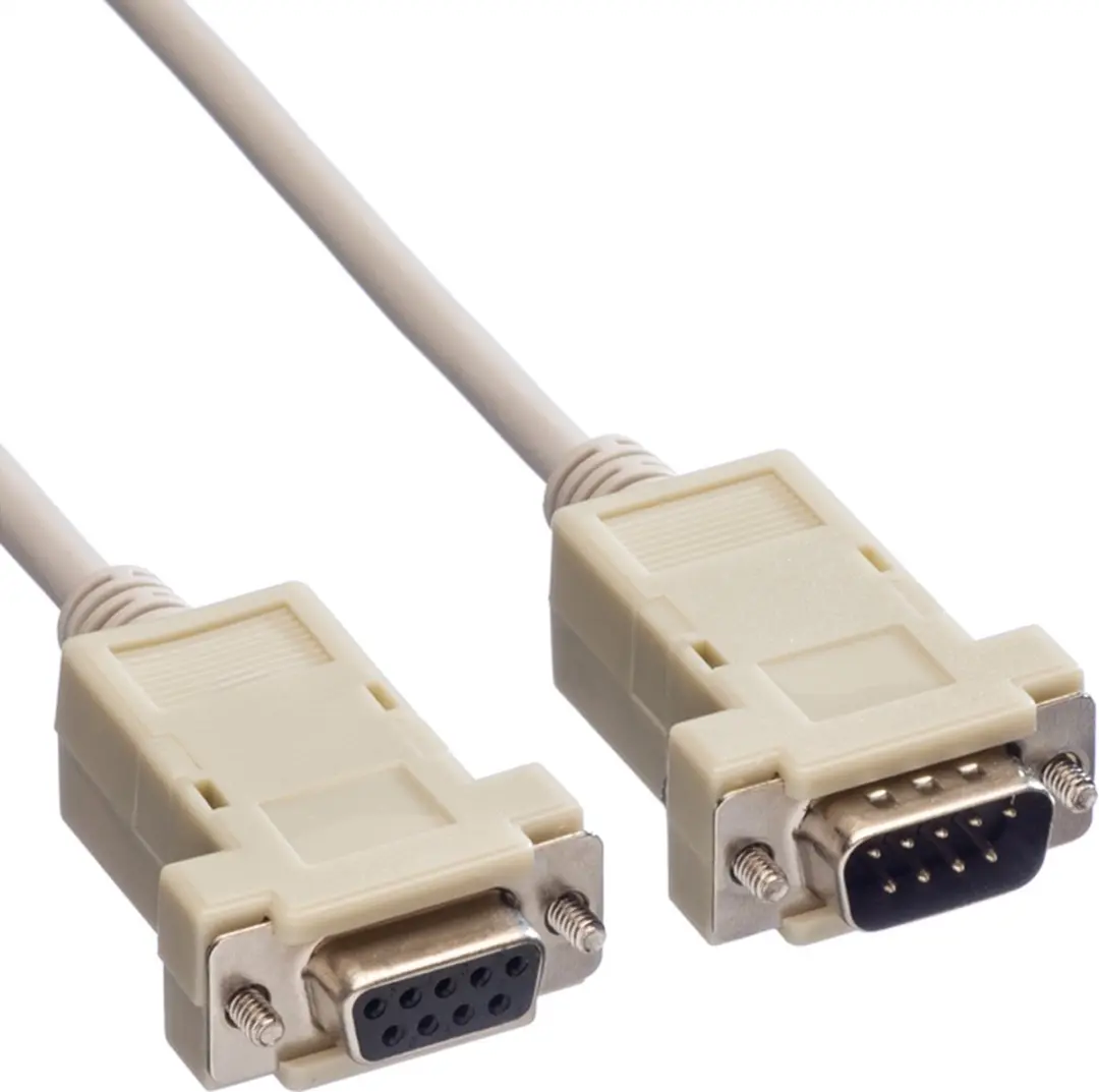 Value D-SUB9 RS232 Kabel M/F - 3m
