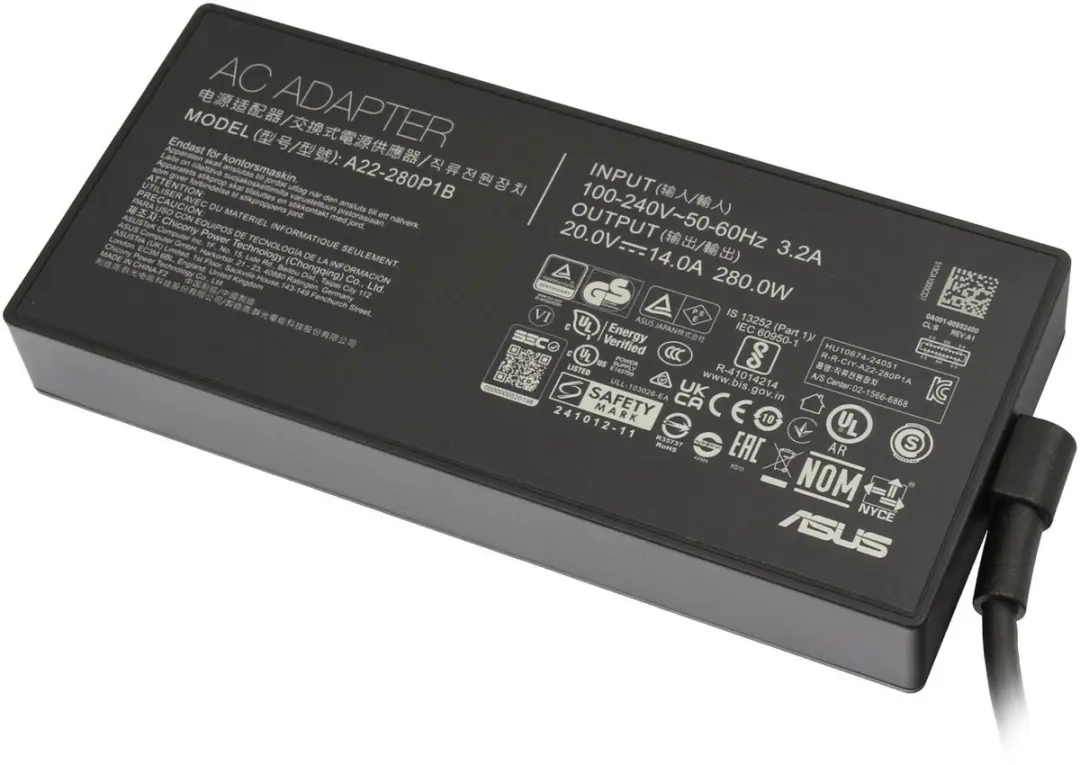 ASUS 0A001-00802600 Oplader 280W