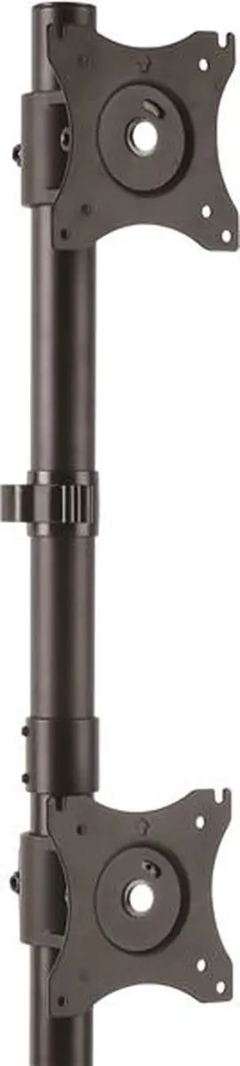 Startech Dual Verticale Bureaubeugel ARMDUALV - Zwart