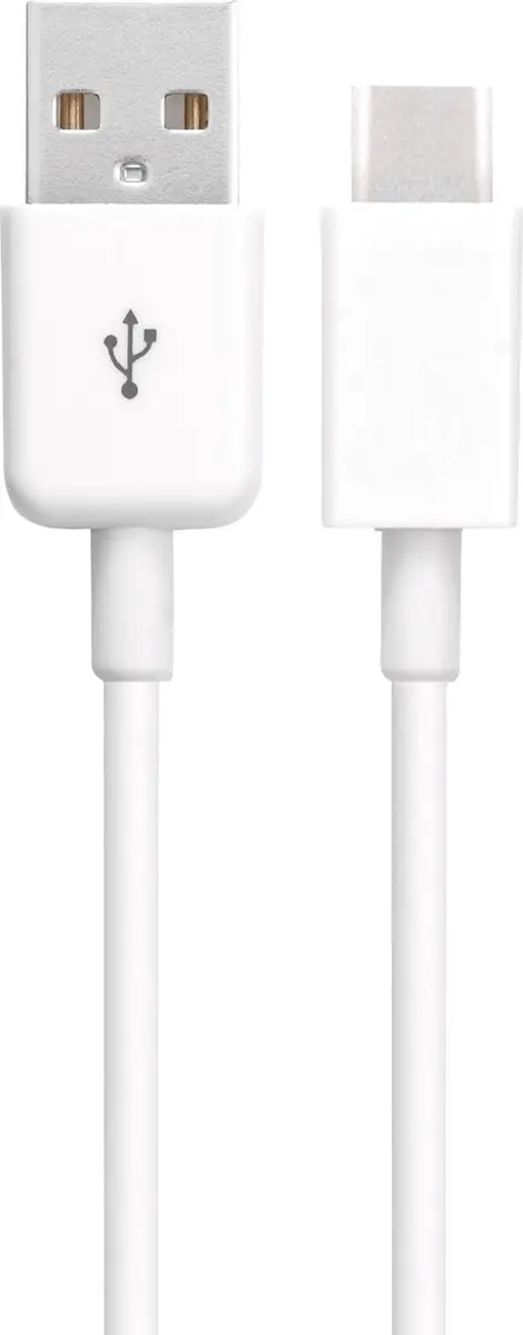 Mobiparts USB-C naar USB Kabel 2A 50cm - Wit
