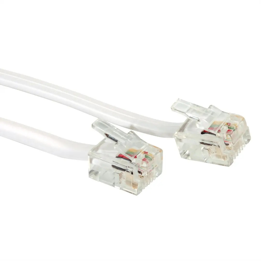 Value RJ12 Platte Kabel 6P4C