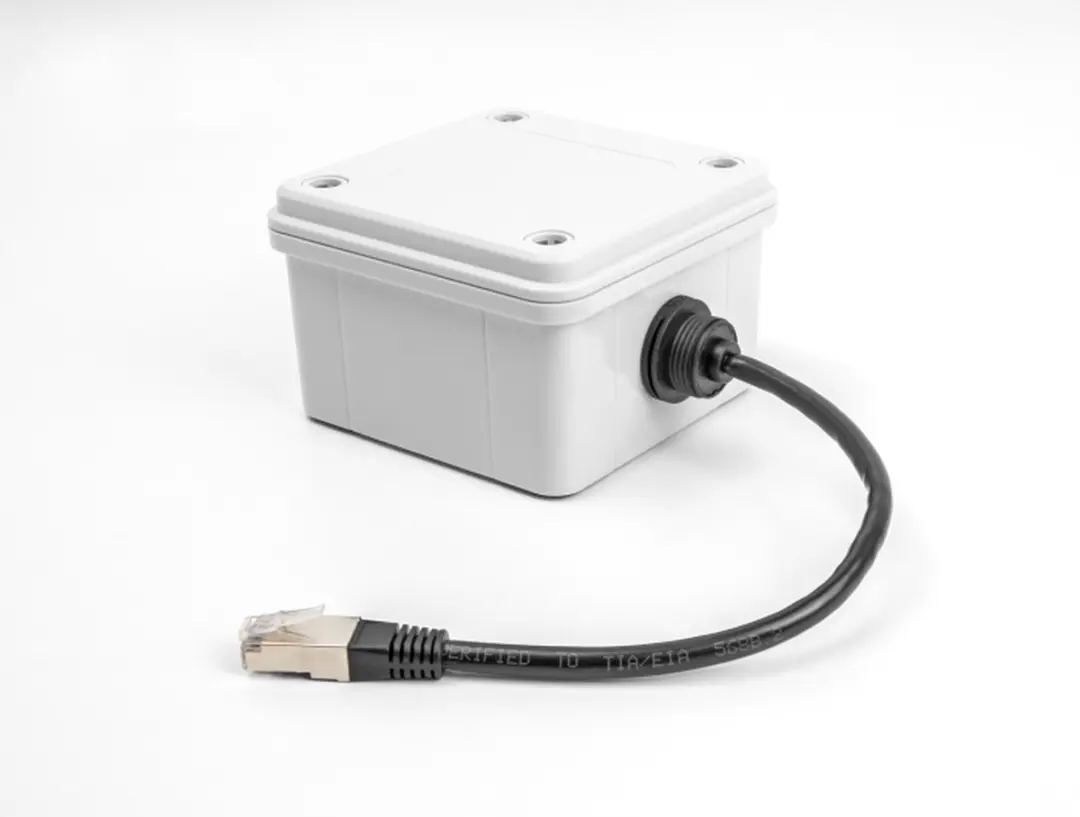 Delock RJ45 Cat.6A M20 IP68 Kabel 25cm - Zwart
