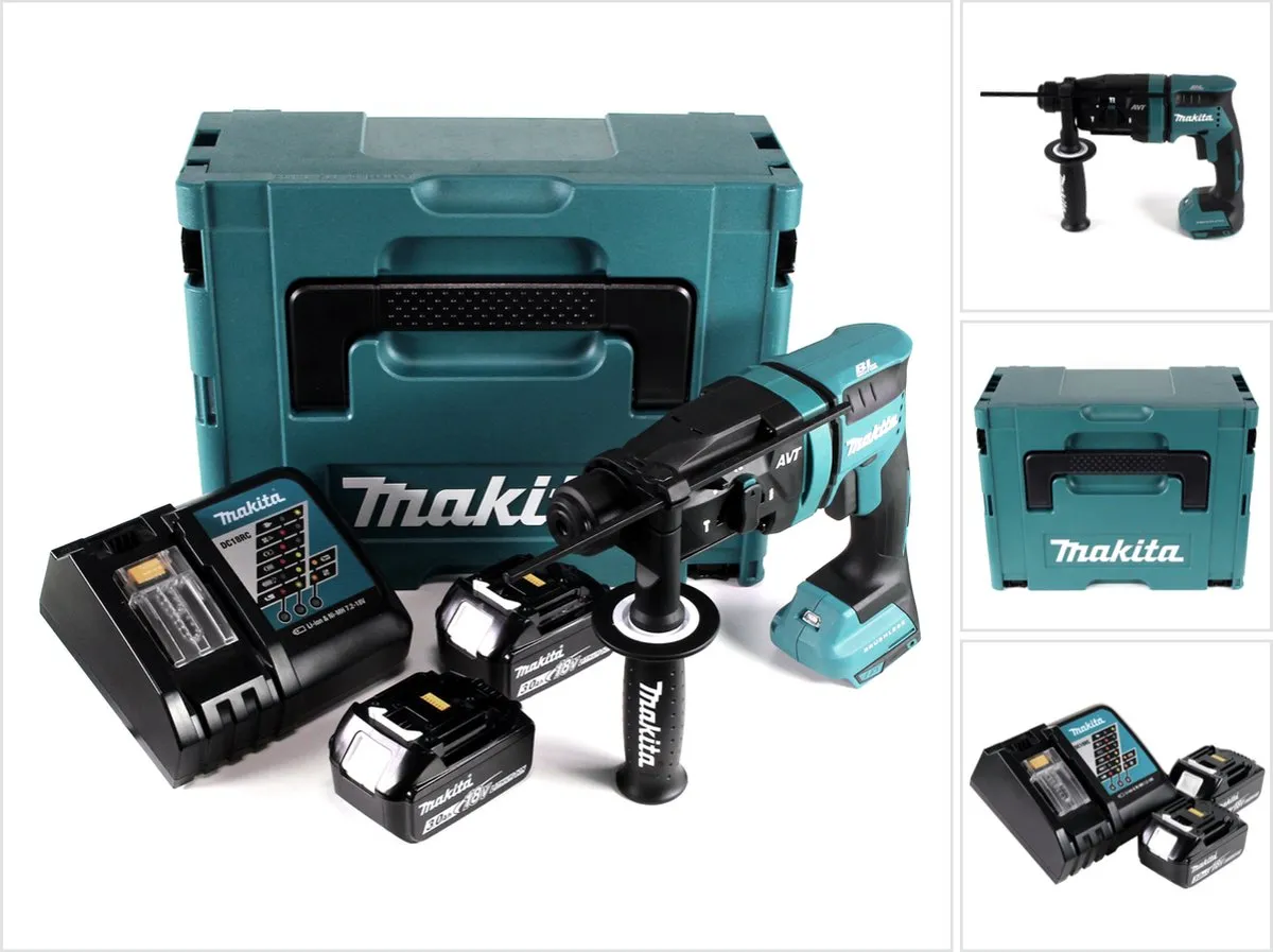 Makita DHR182RFJ Accuboormachine 18V SDS-plus