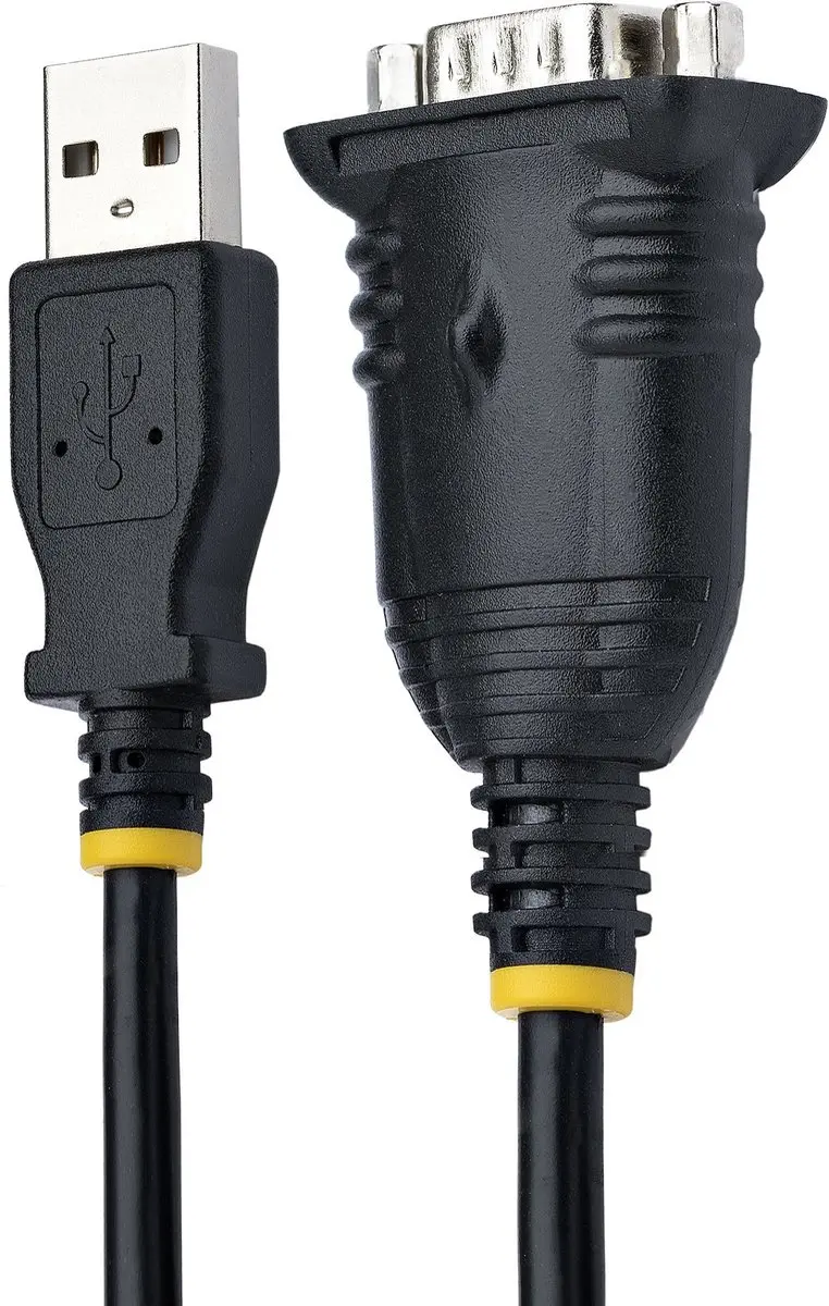Startech USB-Serial Kabel 1P3FP-USB-SERIAL - Zwart