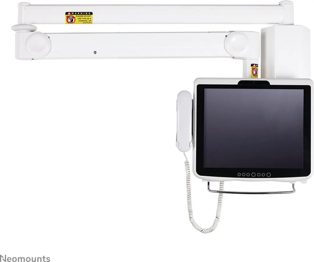 Neomounts FPMA-HAW100HC Medische Monitorarm Wand - 10-32" - Wit