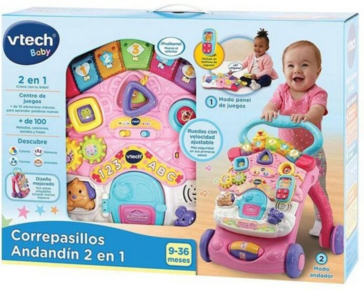 Driewieler Vtech Roze (9+ maanden) (Es)